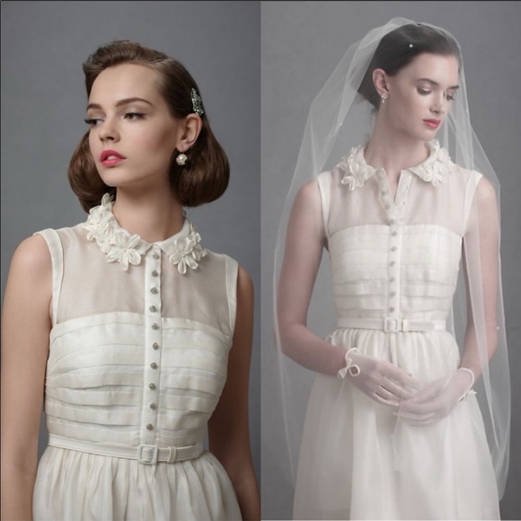 Anthropologie x BHLDN Hithetro Comme Il Faut Dress - Picture 3 of 7